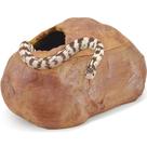 Caverna Esconderijo para Serpentes Antidious Tamanho M com Aparência de Pedra Natural Caverna Esconderijo para Serpentes Antidious Tamanho M com Aparência de Pedra Natural
