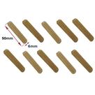 Cavilha de Madeira P&J 6x50mm - Kit com 10 Unidades - Código 653993