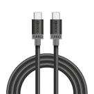 CB-355 C - Cabo Turbo Black - Type-C x Type-C