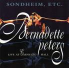 CD Angel Sondheim Etc Bernadette Peters Ao Vivo no Carnegie