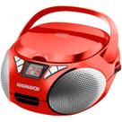 CD Boombox Magnavox MD6924 portátil de carregamento superior preto