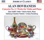 CD de música Naxos Hovhaness: Concerto nº 2 obras para violino e piano CD de música Naxos Hovhaness: Concerto nº 2 obras para violino e piano