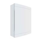 CD de Sobrepor para Disjuntor 28 DIN / 24 UL Branco 1 Porta - Proteção UV - Bet Plásticos