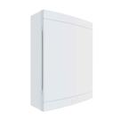 Cd De Sobrepor Para Disjuntor 28 Din - 24 Ul Branco 1 Porta - Proteção Uv - Bet Plásticos