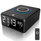 CD Player Alarm Clock Radio Combo Gelielim com carregador sem fio