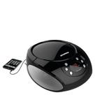 CD Player Portátil PROSCAN Elite com Rádio AM/FM - Preto