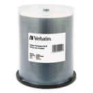 CD-R Verbatim 700MB 52X Hub de jato de tinta branco imprimível x100 CD-R Verbatim 700MB 52X Hub de jato de tinta branco imprimível x100