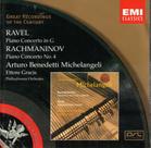 Cd ravel & rachmaninow: klavierkonzerte michelangeli