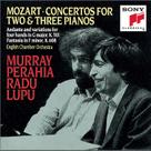 CD Sony Mozart: Concertos para 2 e 3 Pianos