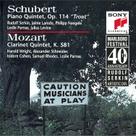 CD Sony: Schubert - Quinteto de Piano "A Truta" & Mozart - Quinteto de Clarinete CD Sony: Schubert - Quinteto de Piano "A Truta" & Mozart - Quinteto de Clarinete