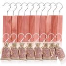 Cedar Blocks Homode para armazenamento de roupas, conjunto de 18 +10 cabides