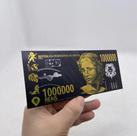 cédula 1 Milhão de Reais Black Ouro Leão Colecionável Nota de 1 milhão