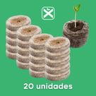 Célula de Germinação e Clonagem JIFFY PELLETS 25x35mm