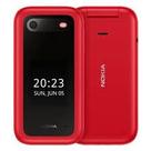 Celular 2660 Flip 4G Dual Chip Tela Grande 2,8 Idoso som alto facil manuseio vermelho lançamento