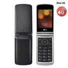 Celular g360 dual sim flip g360 para idosos celular flip 360 facil manuseio