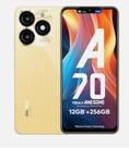 Celular Itel A70 4G 12GB RAM +256GB Cam 13MP AI Tela 6.6” Global Dual Sim BRILLIANT GOLD
