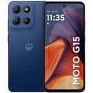 Celular Motorola Moto G15 NFC Dual SIM de 512GB - Azul + Fone Sem Fio