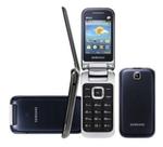 celular para idoso flip gt c3592 dual chip 3g samsung Preto TOP