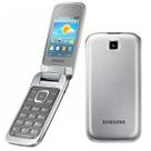 Celular Samsung C3592 Flip Dual Chip Teclas Grandes Fácil para Idosos Rádio FM Bluetooth Câmera Desbloqueado