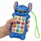 Celular Stitch Brinquedo Infantil Educativo Interativo Musical Sons Luzes Para Menino Menina