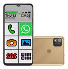 Celular Telefone Smartphone Idoso Multilaser G2 32gb Whats Letras Grandes Função SOS