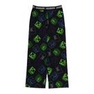 Cena noturna de Minecraft com calça de pijama para meninos tamanho M