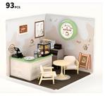 Cenário 3D DIY Mundo em Miniatura para Montar Kit Casinha com LED Hobby Colecionável Presente Adultos e Crianças Cenário 3D DIY Mundo em Miniatura para Montar Kit Casinha com LED Hobby Colecionável Presente Adultos e Crianças
