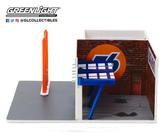 Cenário para Diorama Posto De Gasolina Union Greenlight 1/64