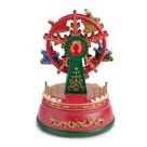 Cenário Roda Gigante de Natal com Luz Som e Movimento 19x13cm Cromus - CROMUS NATAL