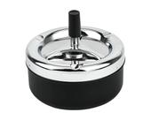 Cenicero DS. ESTILO DISTINTIVO Redondo con Bandeja Giratoria y Presiona para Abrir Cenicero DS. ESTILO DISTINTIVO Redondo con Bandeja Giratoria y Presiona para Abrir