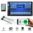 Cental Multimidia 7" MP5 USB Aux SD WMA LCD Android Botão