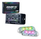 Central AJK Power VU RGB + 2 Faróis RGB AJK 6W