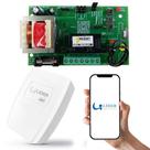 Central Comando Ac4 Fit Up Todas Marcas Motor Portão Abre Via App Wifi