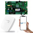 Central Comando Ac4 Flex Todas Marcas Motor Portão Abre Via App Wifi