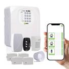 Central De Alarme Módulo Wifi Sensor S/Fio Digital Rf Sirene
