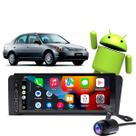 Central Multimidia 1 Din Civic 2001-2006 Carplay + Câmera de ré