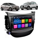 Central Multimídia 2 Din Mp5 HB20 2012/20 Câmera Moldura