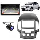 Central Multimídia 2 Din Mp5 Hyundai I30 Câmera Moldura PT Central Multimídia 2 Din Mp5 Hyundai I30 Câmera Moldura PT