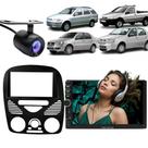 Central Multimídia 2 Din Mp5 Palio G3 Câmera Moldura PT