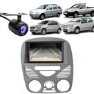 Central Multimídia 2 Din Mp5 Strada G3 Câmera Moldura Cinza