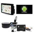 Central Multimídia 7 Polegadas 2 Din Onix Com Comandos De Volante Plug And Play Faaftech