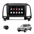 Central Multimídia 9 Pol Android Hyundai Santa Fé 2005 até 2013