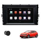 Central Multimídia 9 Pol Android VW Polo 2018 2019 2020 2021