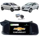 Central Multimídia 9 Polegadas Touch BT Carplay AndroidAuto GM Onix 2012 até 2019 Joy até 2021