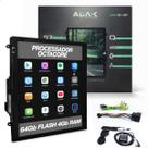 Central Multimídia Adak Link 8S 9 Android Octa Core 4GB 64GB CarPlay Android Auto Espelhamento WiFi Bluetooth GPS USB RCA Tela Touch Automotiva