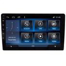 Central Multimídia Android 11 MP5 Slim 10 Polegadas USB Sd Card Aux Bluetooth FM Espelhamento Android/IOS H-Tech HT-9610