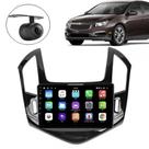 Central Multimídia Android 2 Din GM Cruze Moldura 9" Câmera Ré BP