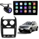 Central Multimídia Android 2 Din Renault Duster Moldura 9" Câmera Ré BP