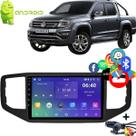 Central Multimídia Android Amarok 2017-2023 9 Polegadas