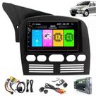 Central Multimidia Android Auto Fiat Siena G1 Moldura + Câm Preto Fosco